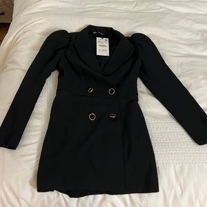 Black blazer dress band new size Xsmall